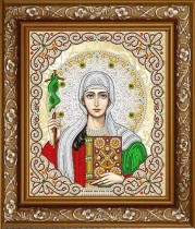 Комплект для вышивки кристаллами ЖЛ-4730 Святая Нина