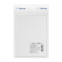 Канва K03 " Gamma" Aida №11 100% хлопок 30 х 40 см ± 2 см белый