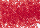 Бисер Чехия круглый 06/0 50г 90070h прозрачный красный квадратное отверстие