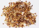 Бисер Япония MIX 10 г 3219 янтарный