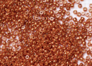 Бисер Япония круглый 15/0 10 г PF0562 шафран, гальванизированный