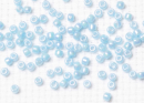 Бисер Япония круглый 11/0 10г 0403 голубая бирюза, радужный непрозрачный